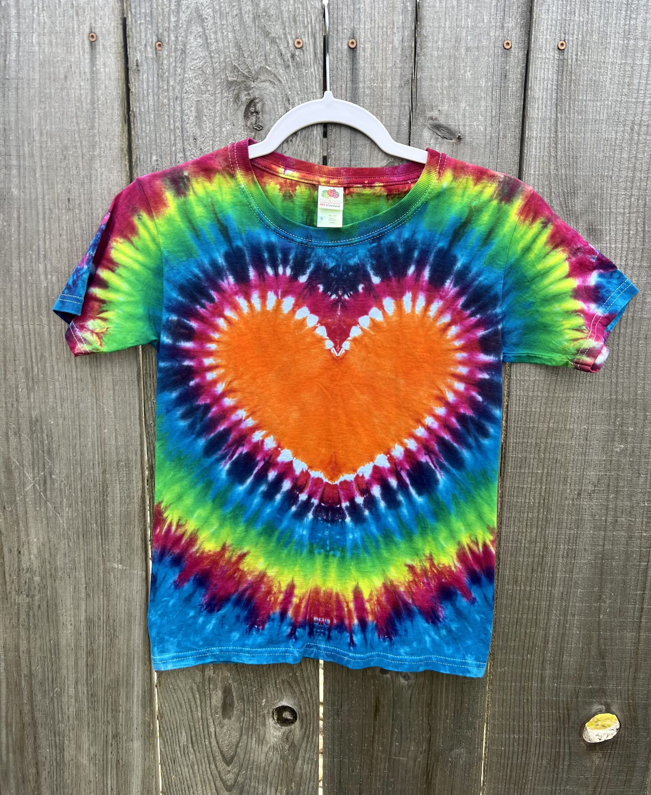 Buy Tie Dye Tee Shirt for Boys or Girls Hand Dyed in Primary Rainbow Colors  Toddler Size XS 2T-4T Online in India 